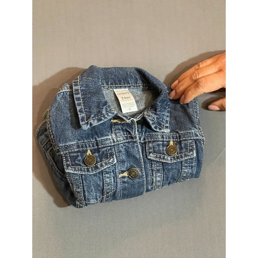 Toddler Girls‎ Carter Denim Jacket size 24Months